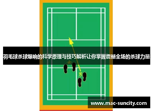 羽毛球杀球爆响的科学原理与技巧解析让你掌握震撼全场的杀球力量